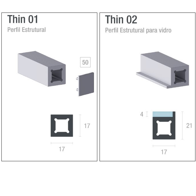 LINHA THIN ( Alternativa)